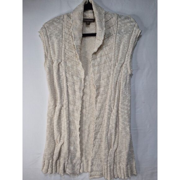 Tommy Bahama  Sleaveless Open Front Cardigan Size S/P - Picture 1 of 3